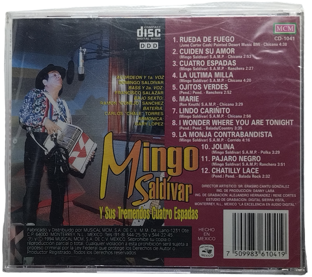 Mingo Saldivar - Rueda De Fuego