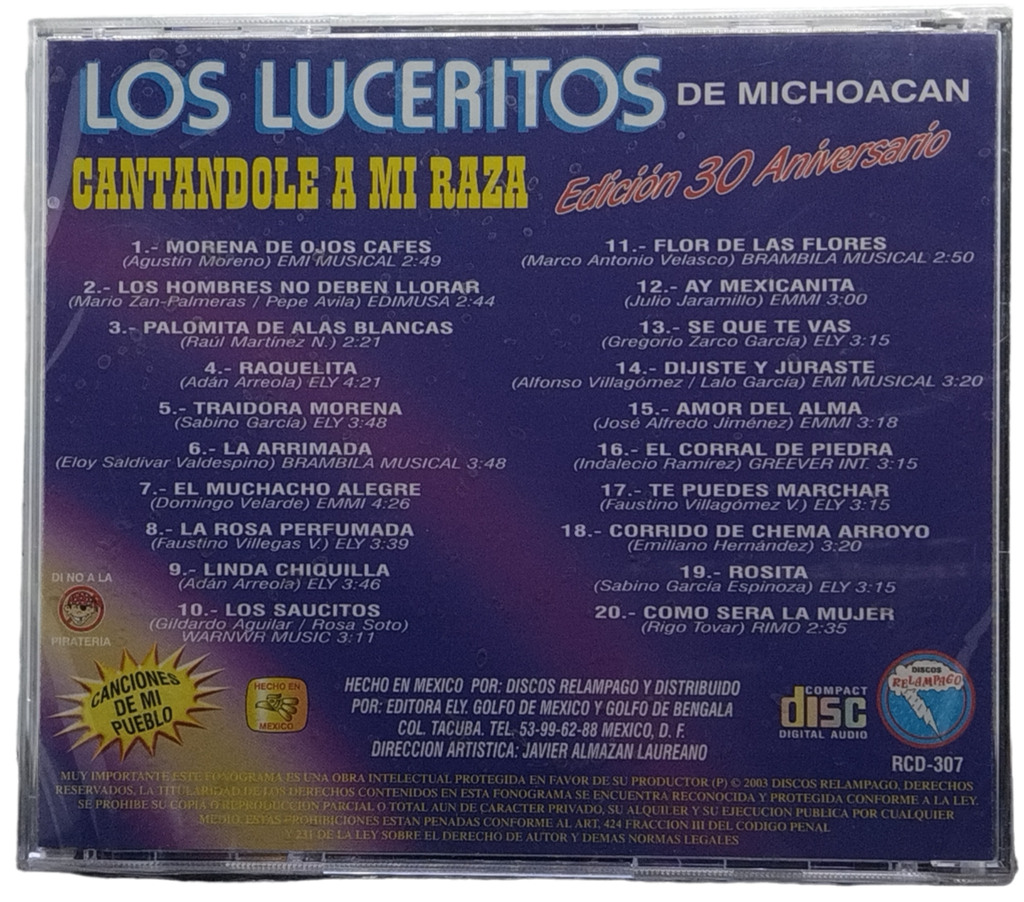 Los Luceritos De Michoacan - Morena De Ojos Cafes