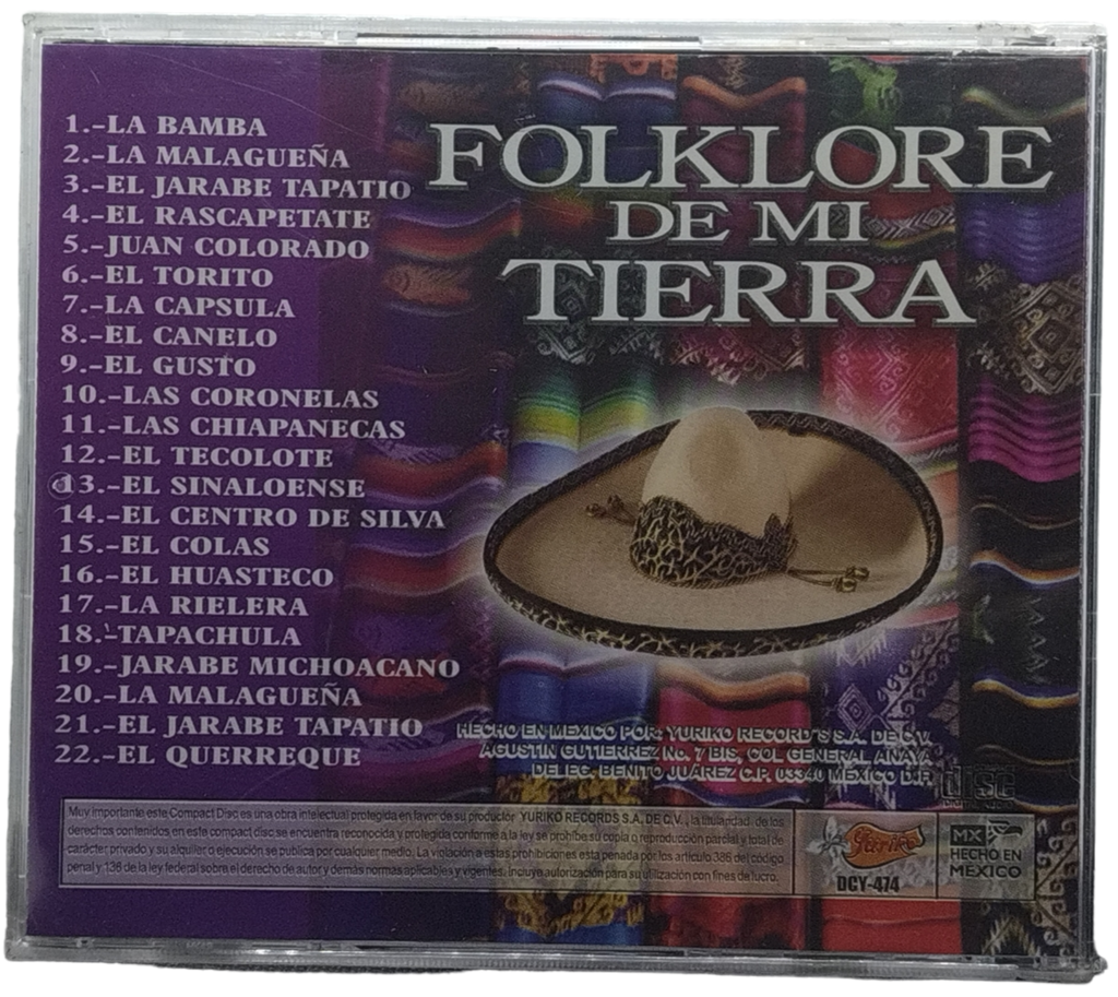 Varios - Folklore De Mi Tierra