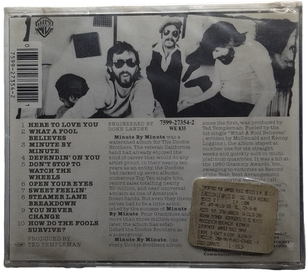 The Doobie Brothers - Minute By Minute