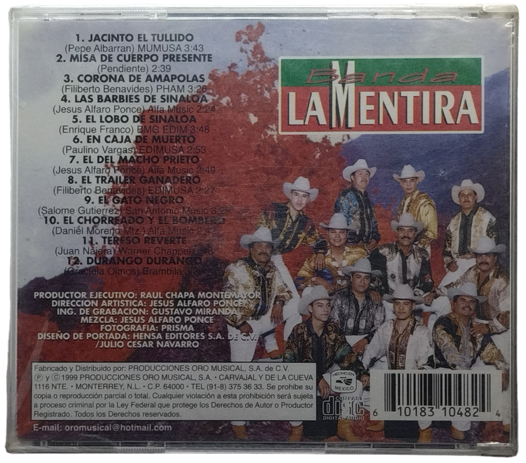 Banda La Mentira - 12 Corridos Muy Prendidos