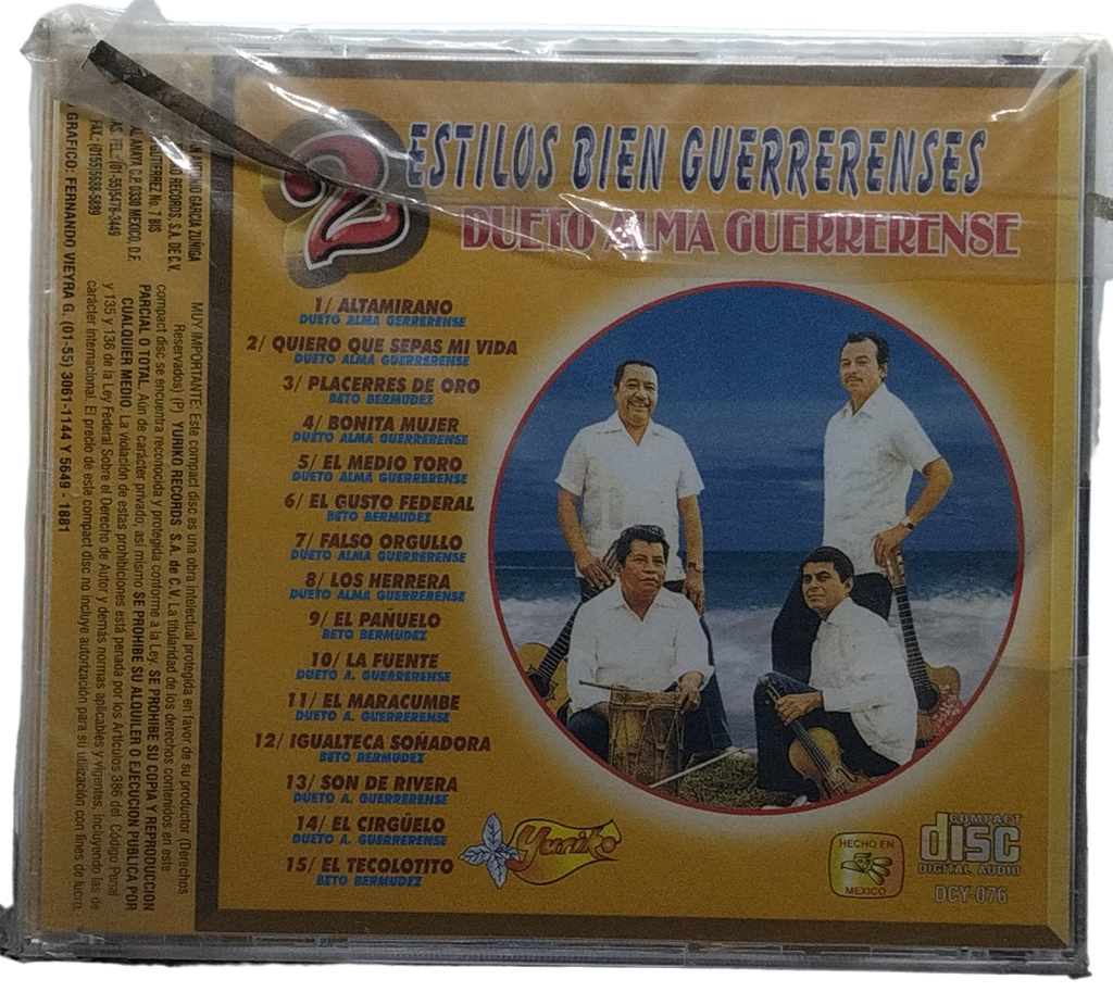 Beto Bermudez - Dueto Alma Guerrerense - 2 Estilos Bien