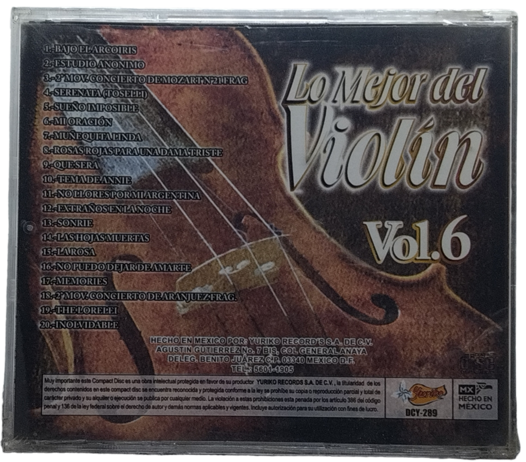 Jorge Espinoza Carrizales Y Su Violin - Lo Mejor Del Violin