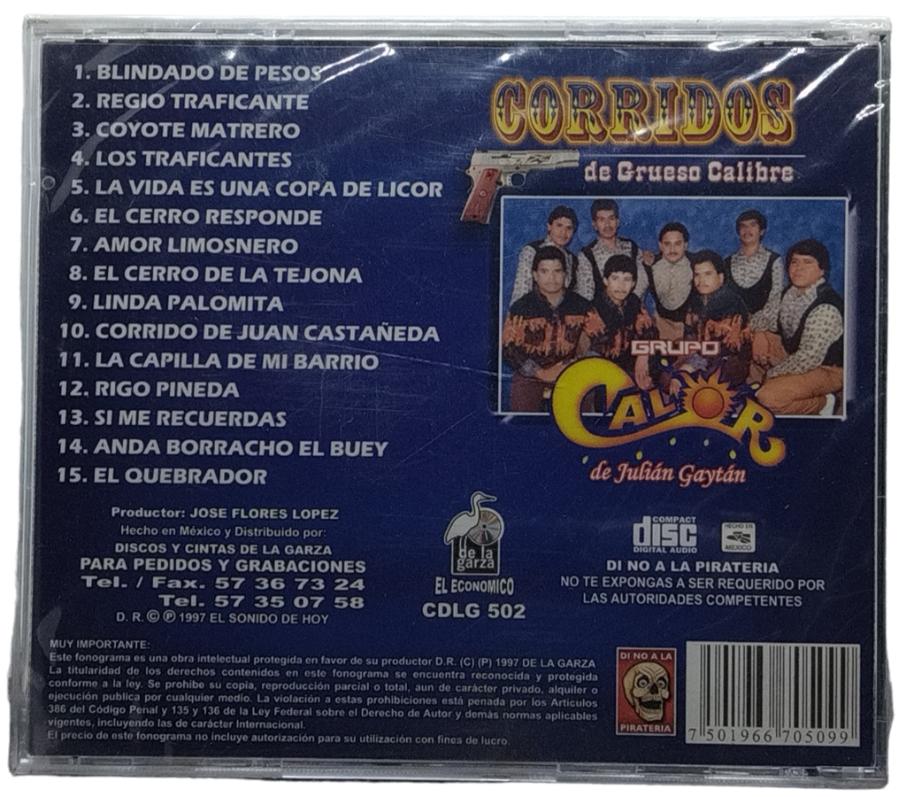 Grupo Calor - Corridos De Grueso Calibre