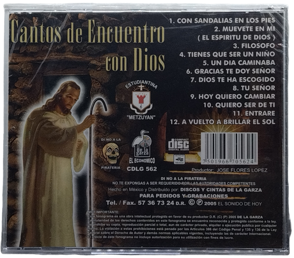 Estudiantina Metzuyan - Cantos De Encuentros Con Dios