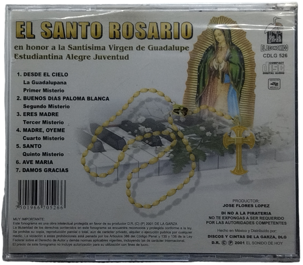 Estudiantina Alegre Juventud - El Santo Rosario A La Virgen De Guadalupe