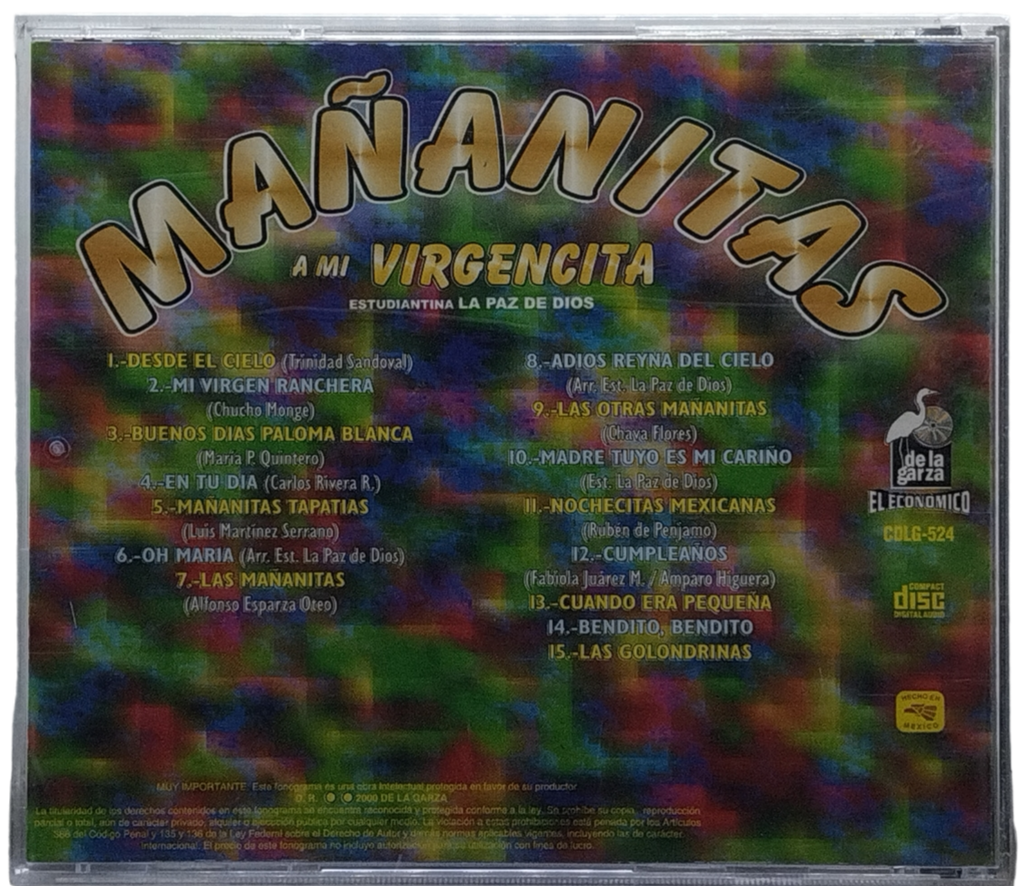 Estudiantina La Paz De Dios - Mañanitas A La Virgen