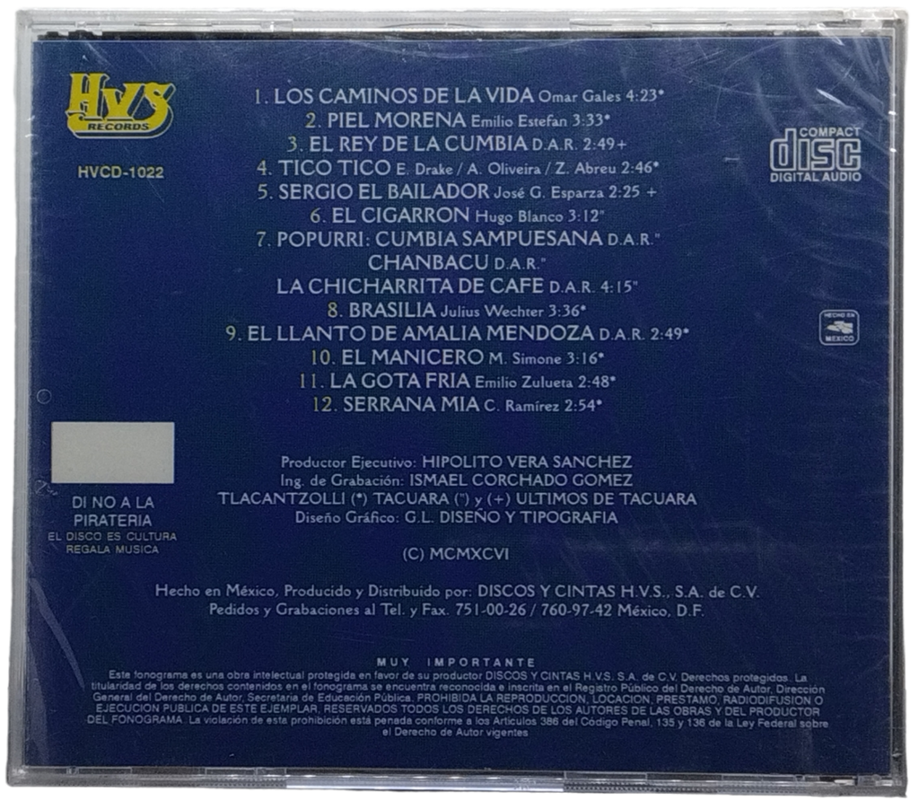 Flauta Varios - Los Caminos De La Vida - Piel Morena
