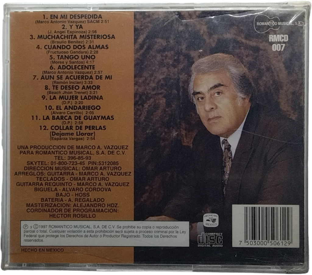 Marco Antonio Vazquez - En Mi Despedida