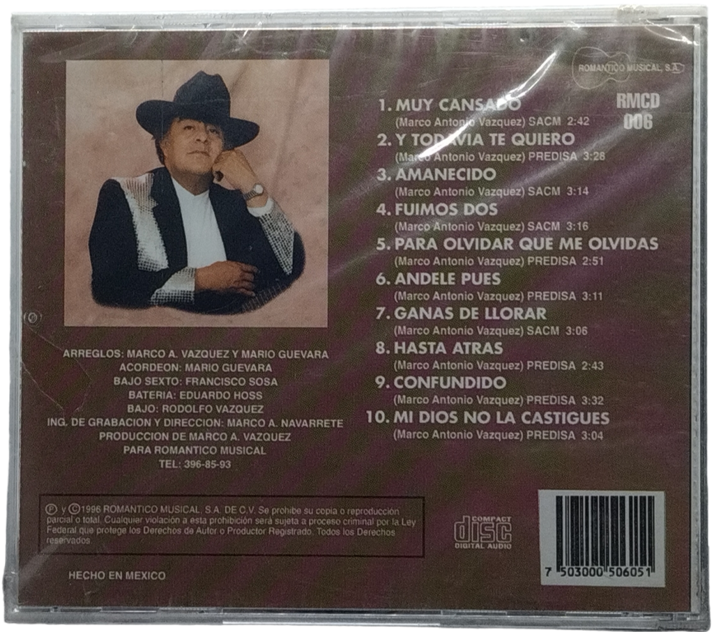Marco Antonio Vazquez - Boleros Con Acordeon
