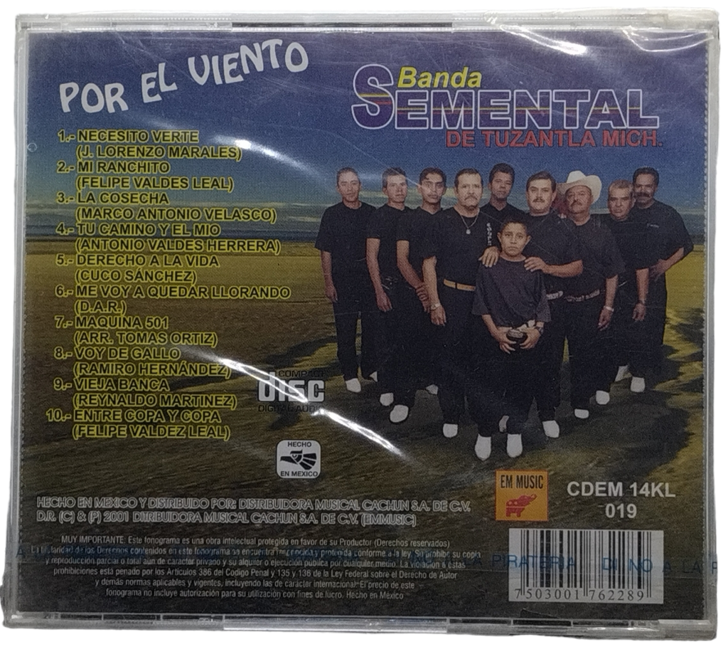 Banda Semental - Por El Viento