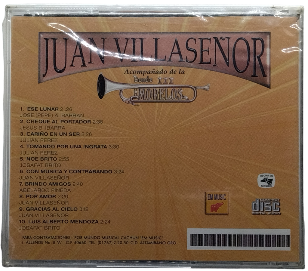 Juan Villa Señor Y Banda Morelos - Gracias Al Cielo