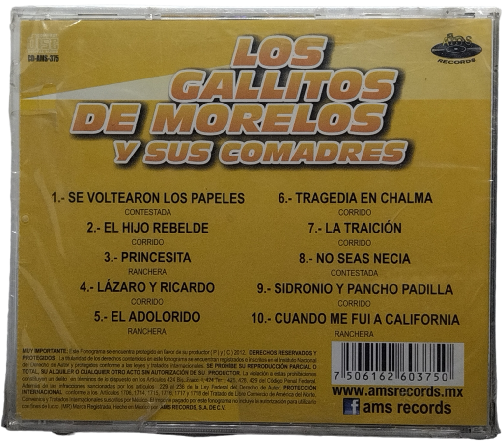 Los Gallitos De Morelos Y Sus Comadres - Contestadas
