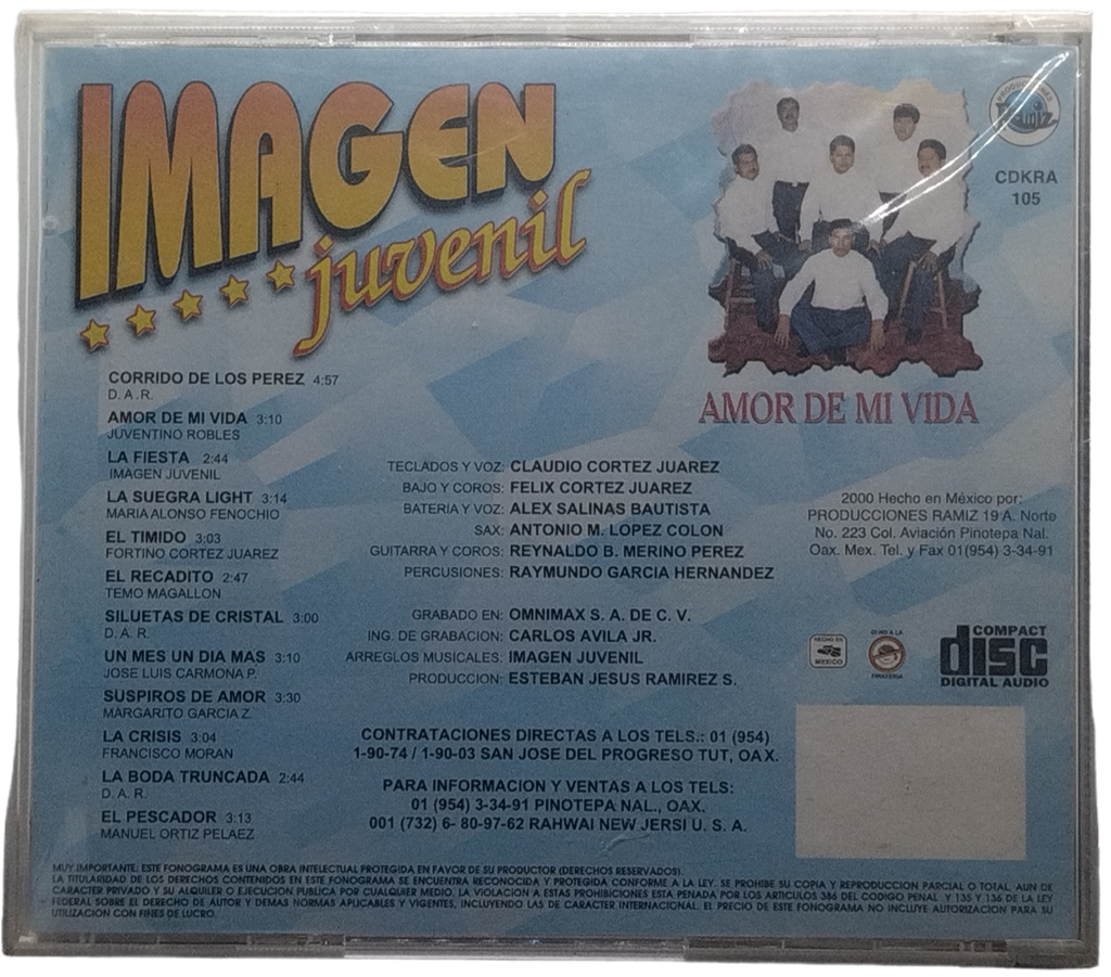 Imagen Juvenil - Amor De Mi Vida