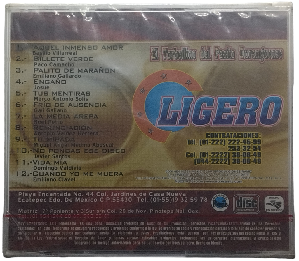 Ligero - Aquel Inmenso Amor