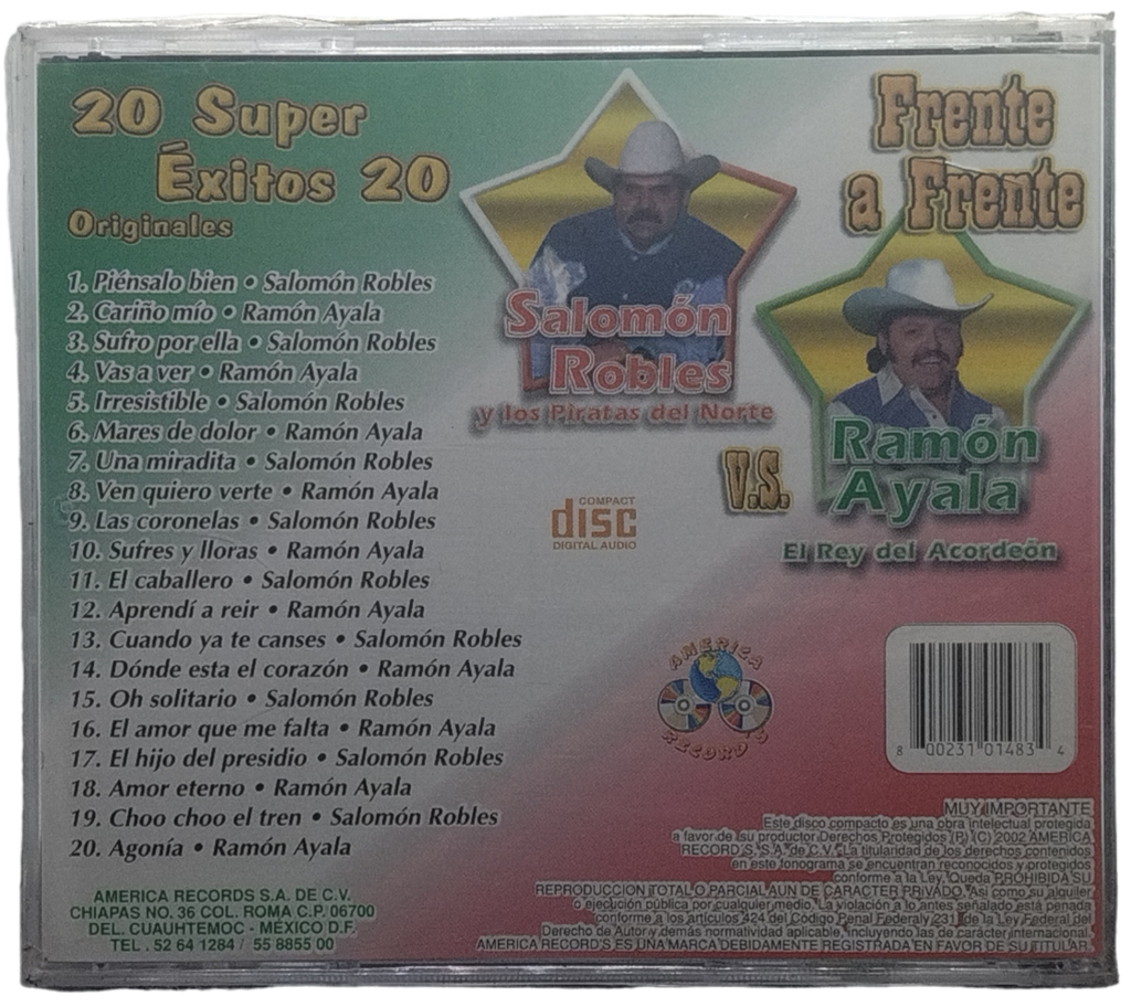 Salomon Robles Y Ramon Ayala - 20 Super Exitos