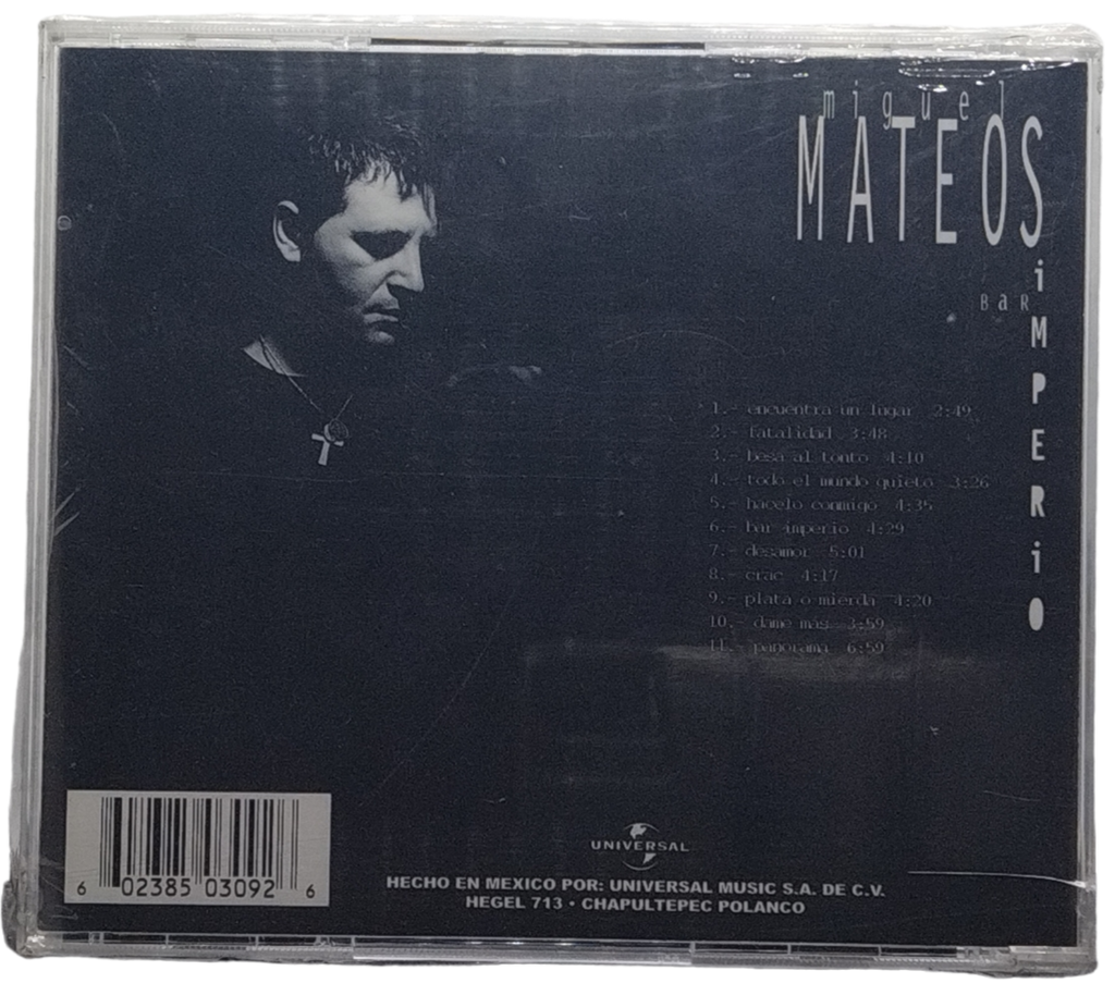 Miguel Mateos - Bar Imperio