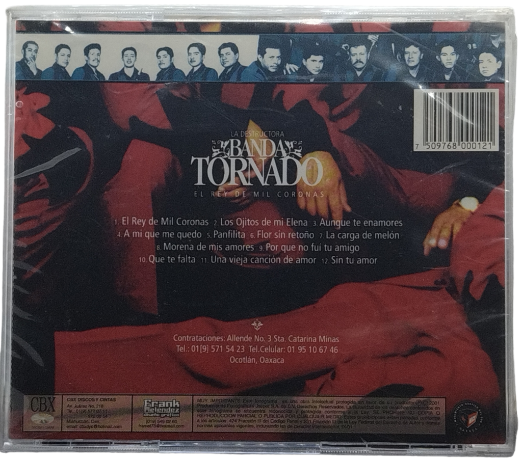 Banda Tornado - El Rey De Mil Coronas