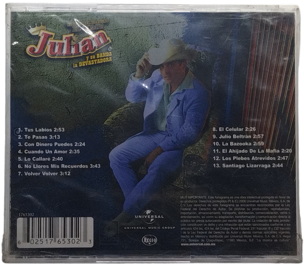 El Compa Julian - Cantando Y Tomando De Todo