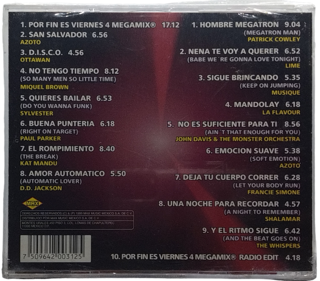 Varios - Por Fin Es Viernes Vol. 4