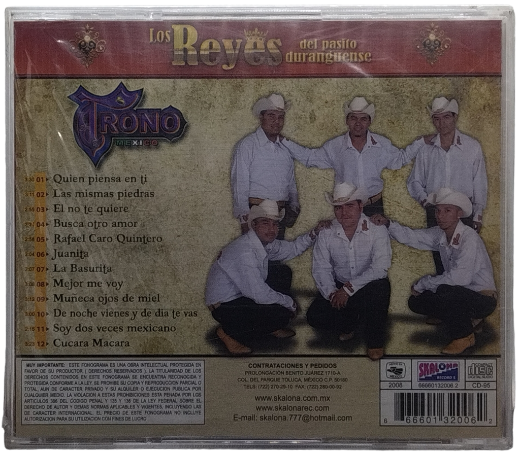 Trono De Mexico - Los Reyes Del Pasito Duranguense