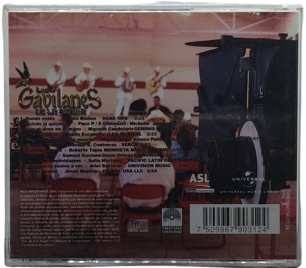 Los Gavilanes De La Sierra - Donde Estes