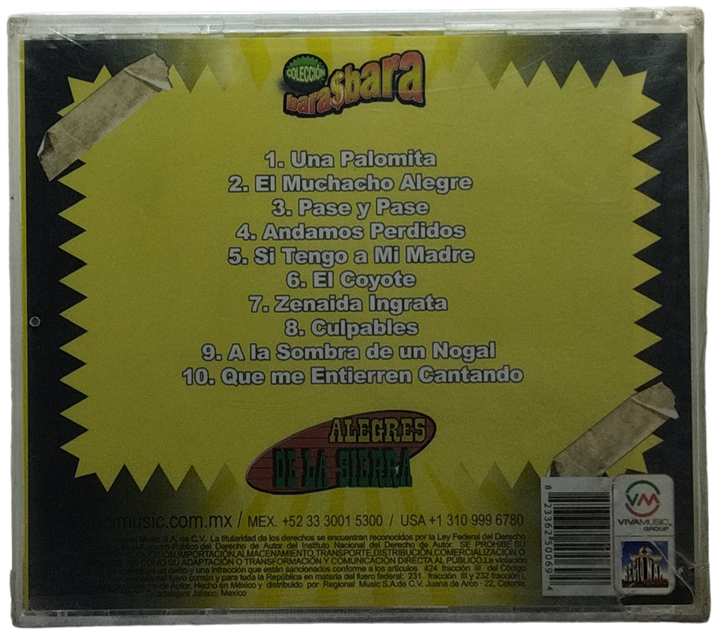 Alegres De La Sierra - Musica Del Pueblo