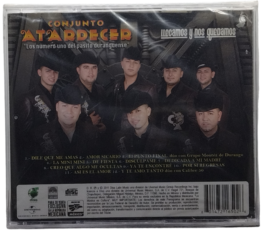 Conjunto Atardecer - Llegamos Y Nos Quedamos
