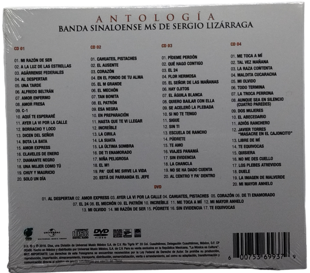 Banda Sinaloense Ms - Antologia