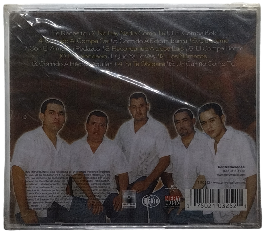 Los Nuevos Rebeldes - Te Necesito