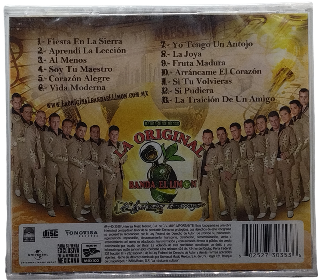 La Original Banda El Limon - Soy Tu Maestro