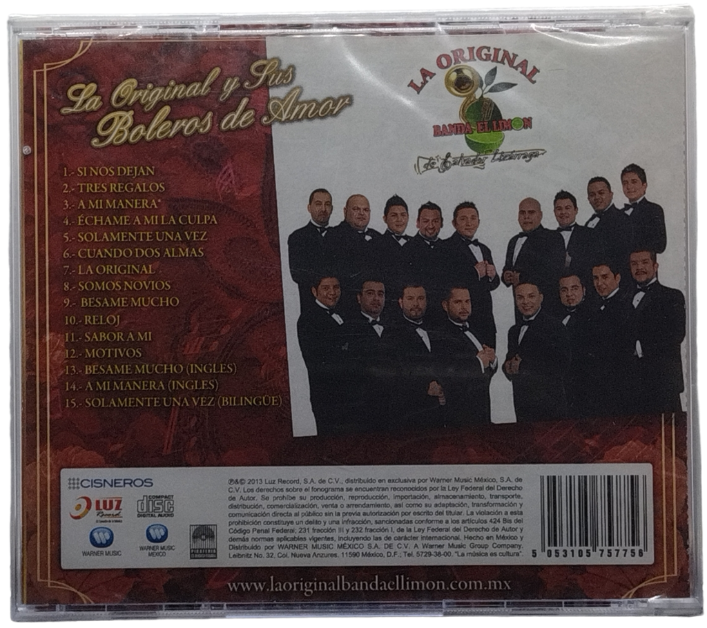 La Original Banda El Limon - Boleros De Amor