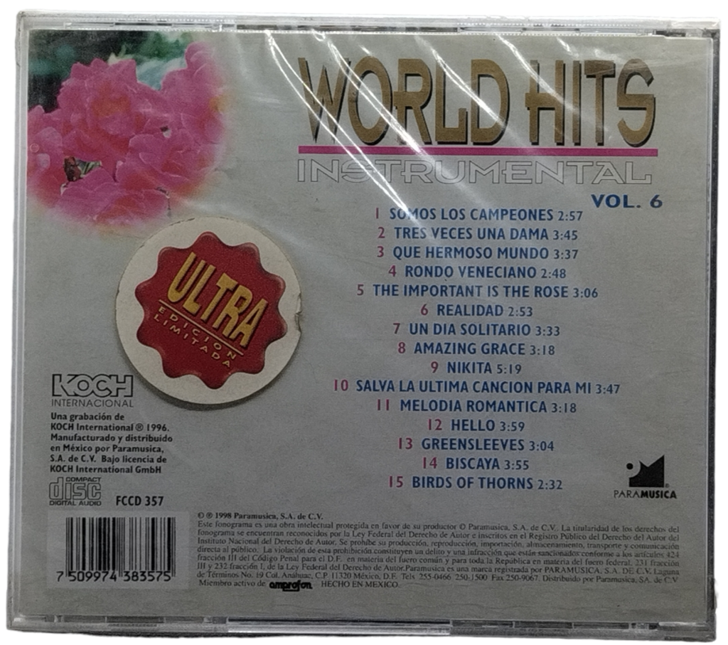 Varios - World Hits Instrumental