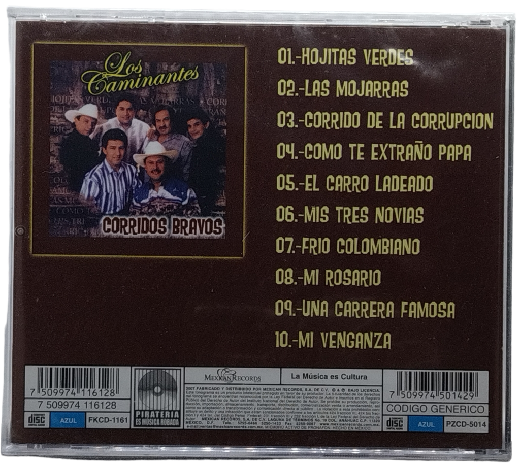 Los Caminantes - Corridos Bravos