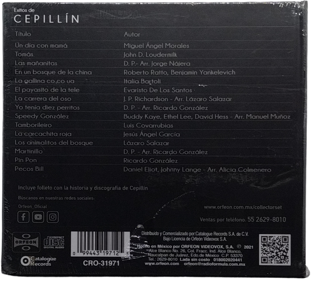 Cepillin - Exitos De Collector Edition