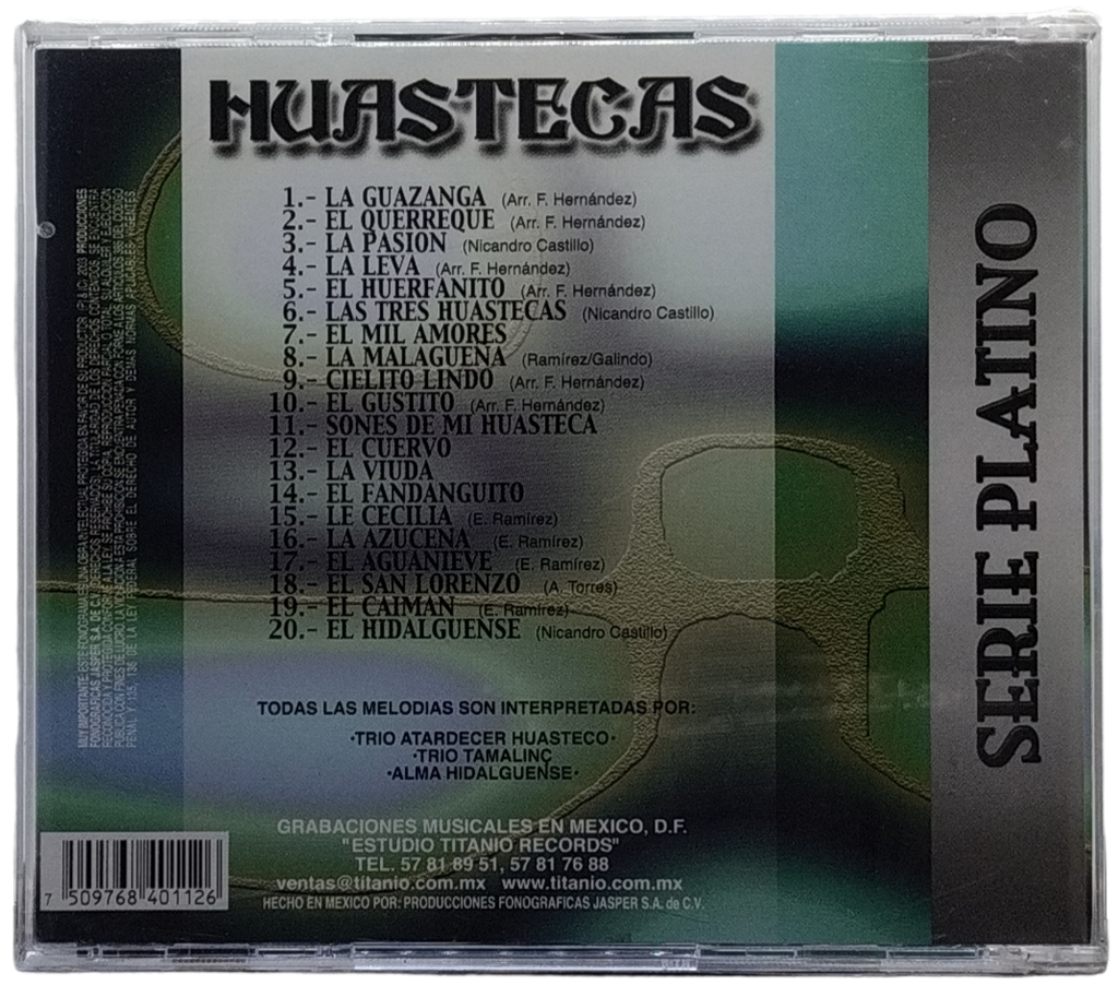 Varios - Huastecas 20 Exitos