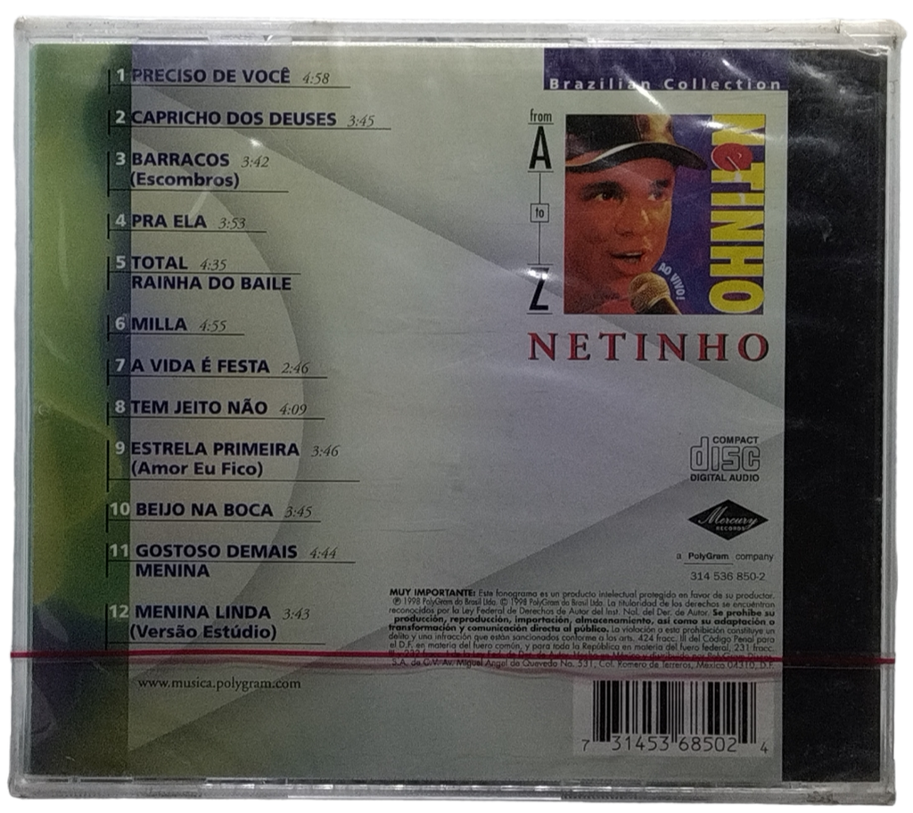 Netinho - Preciso De Voce