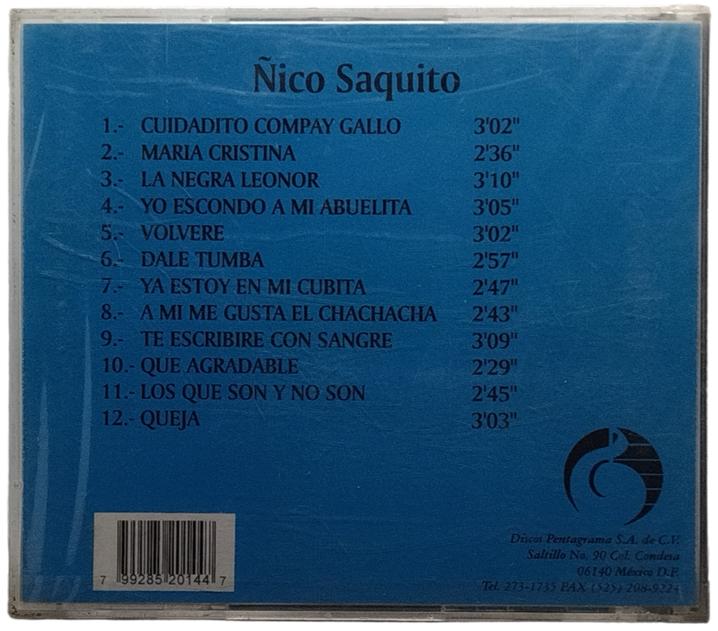 Ñico Saquito - Lo Que Son Y No Son