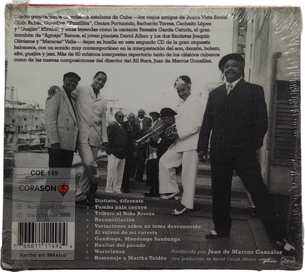 Juan De Marcos Afro Cuban - Distinto Diferente