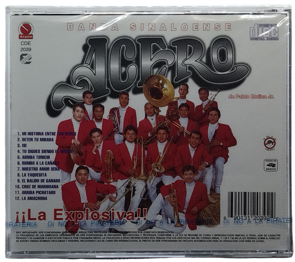 Banda Sinaloense Acero - La Explosiva Vol. 2