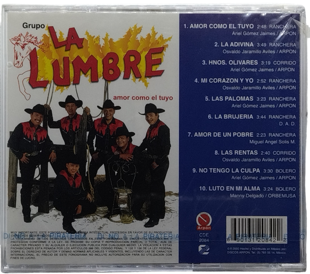 Grupo La Lumbre - Amor Como El Tuyo