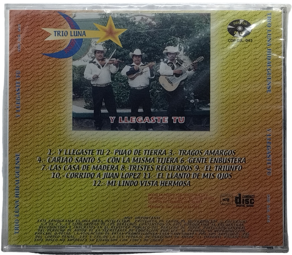 Trio Luna Hidalguense - Y Llegaste Tu