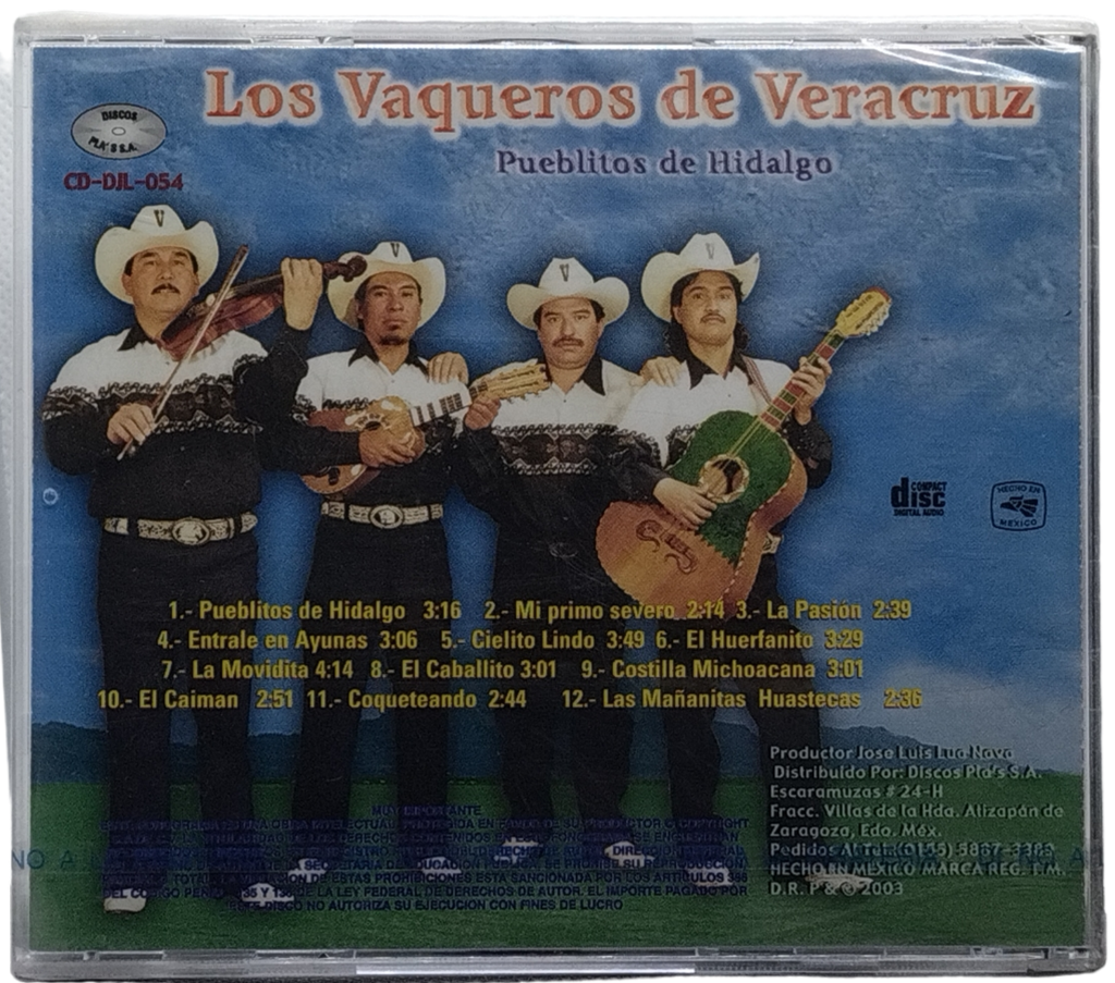 Los Vaqueros De Veracruz - Pueblitos De Hidalgo