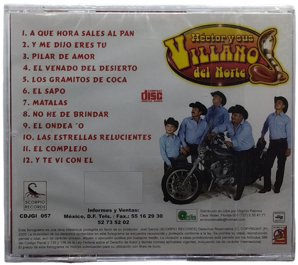 Hector Y Sus Villanos Del Norte - A Que Hora Sales Al Pan