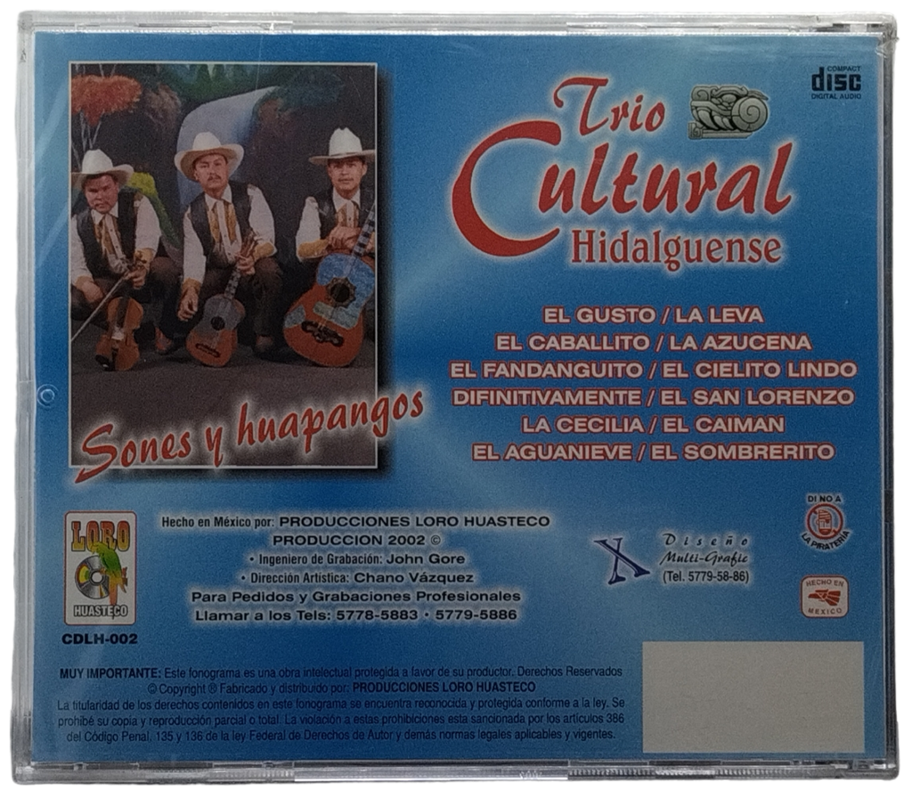 Trio La Cultural Hidalguense - Sones Y Huapangos