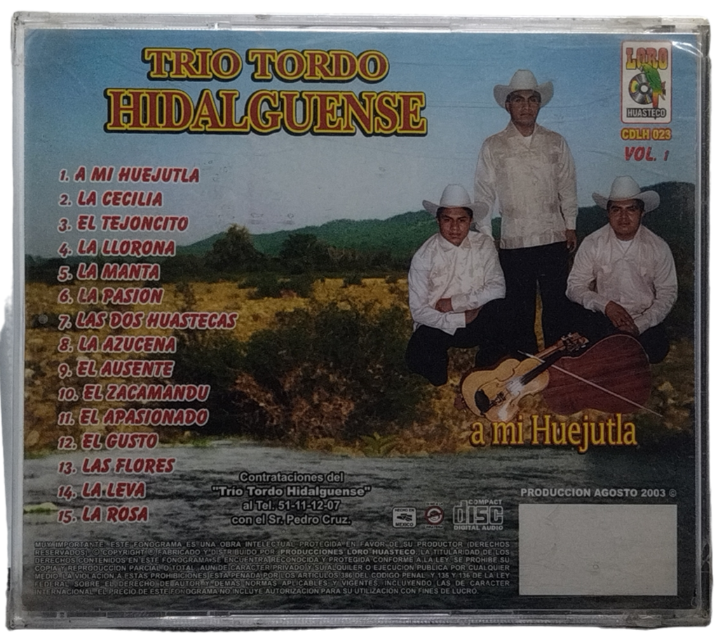 Trio Tordo Hidalguense - A Mi Huejutla