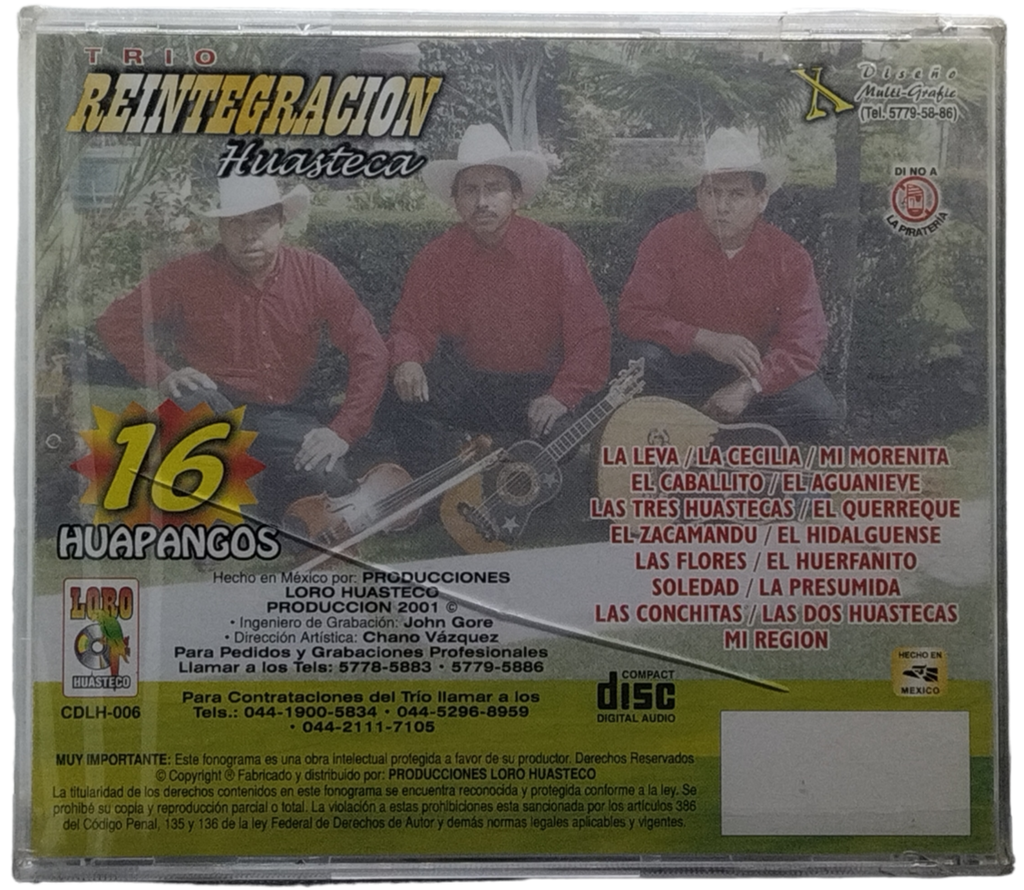 Trio Reintegracion Huasteca - 16 Huapangos
