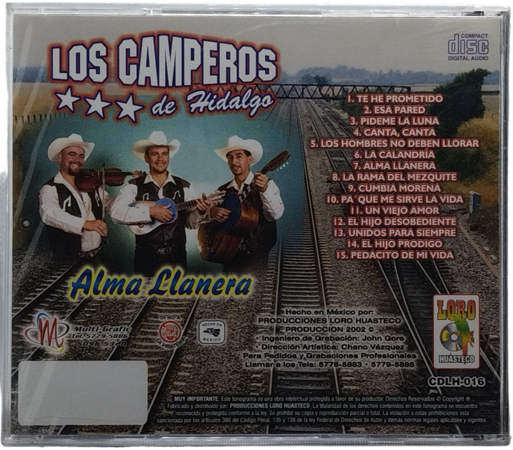 Los Camperos De Hidalgo - Alma Llanera