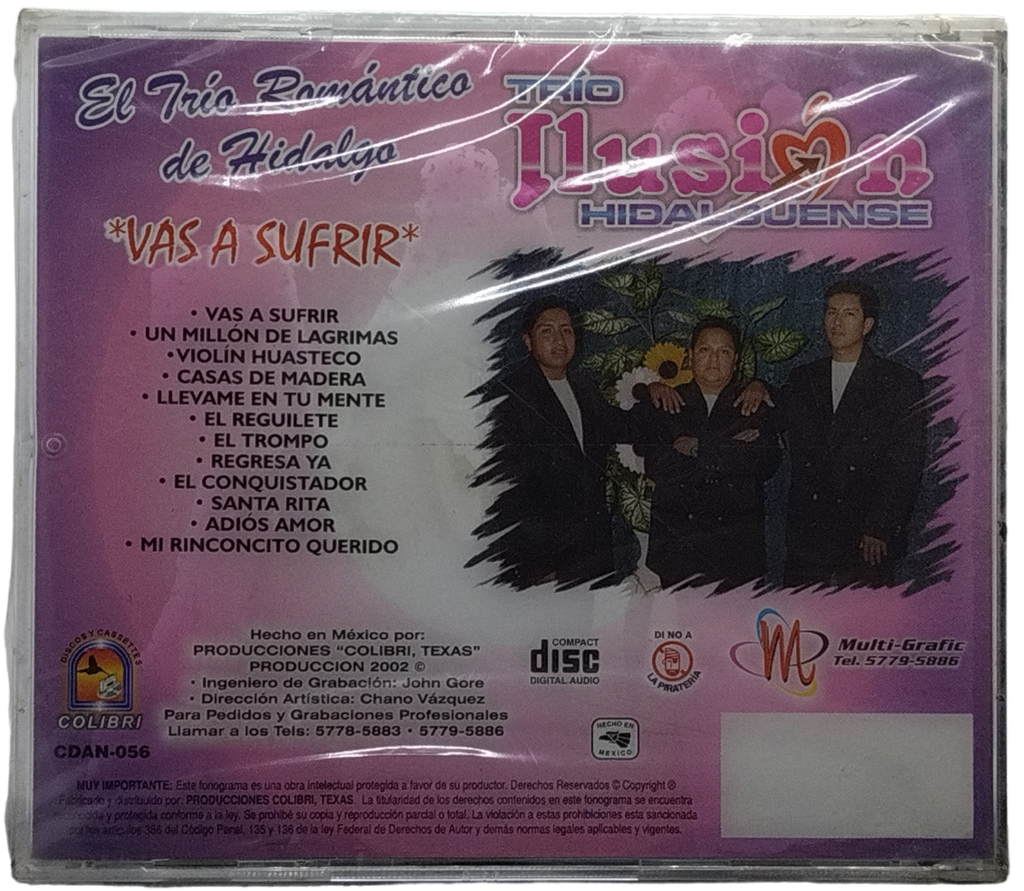 Trio Ilusion Hidalguense - Vas A Sufrir Vol. 2