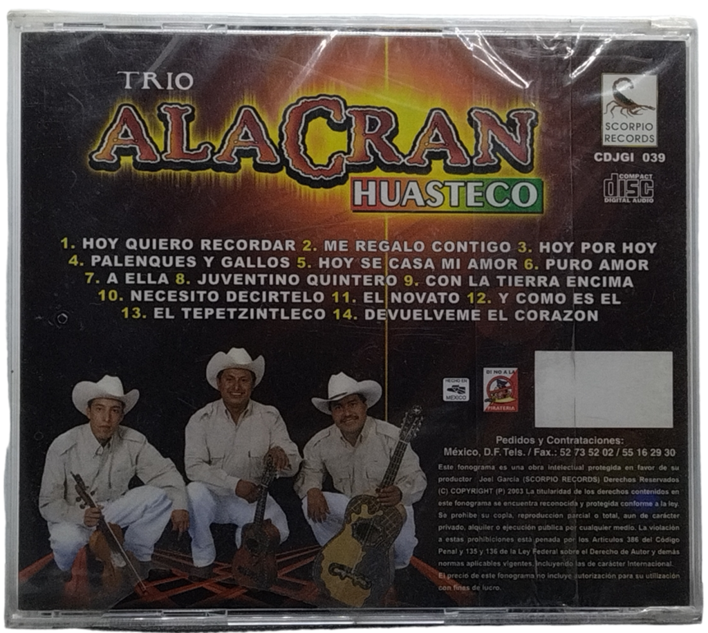 Trio Alacran Huasteco - Hoy Quiero Recordar